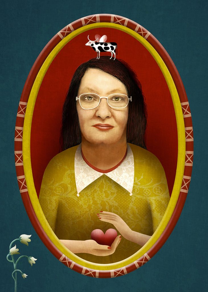Portait de résident d’une résidence intergénérationnelle pour un recueil de récits de vie - par Anouchka Nowa